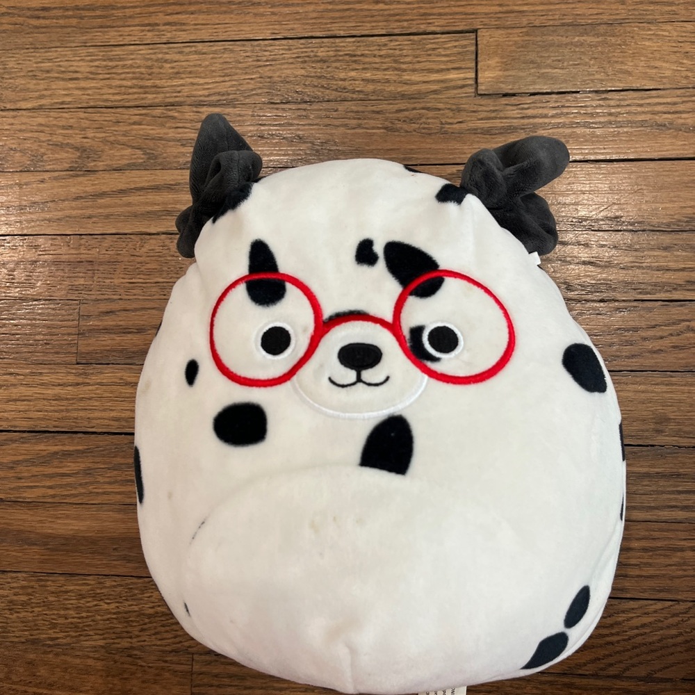 Squishmallow Dustin the Dalmatian Plush Toy